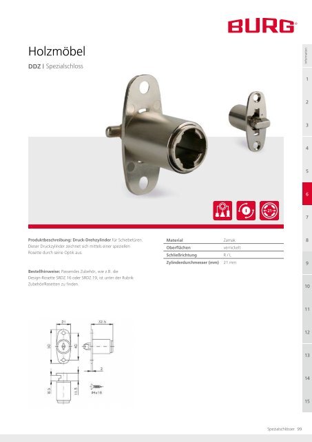 Katalog Möbelschlösser ca. 14MB - Burg