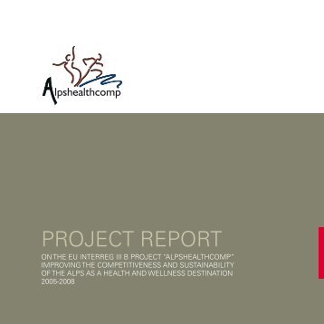 Project rePort - INTERREG IIIB Alpine Space Programme