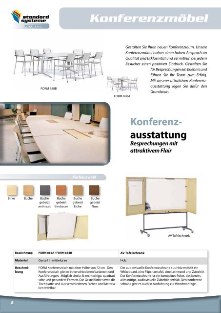 Katalog Furniture 2012 - Standard Systeme