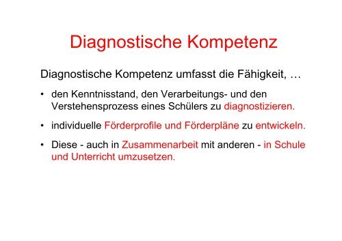 Studienseminar Koblenz Pädagogische Diagnostik und ...