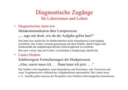 01 Pädagogische Diagnostik ppt Vortrag