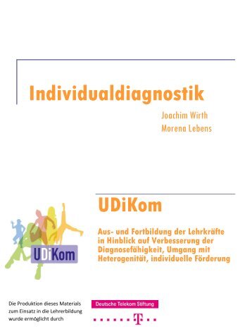 Individualdiagnostik - UDiKom