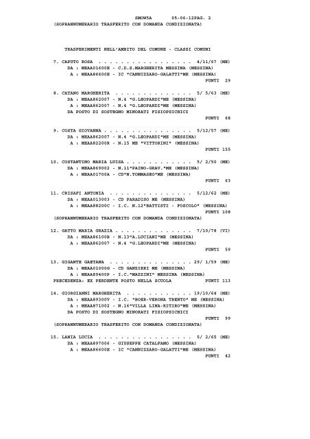 sistema informativo ministero della pubblica istruzione ufficio