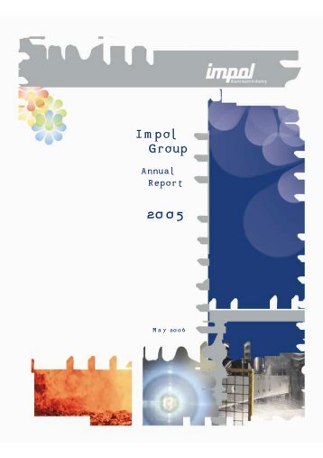 Annual report of Impol for year 2005