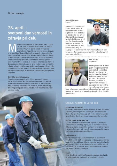 Metalurg marec-april 2011 - Impol