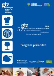 Program prireditve - Kranjska Gora