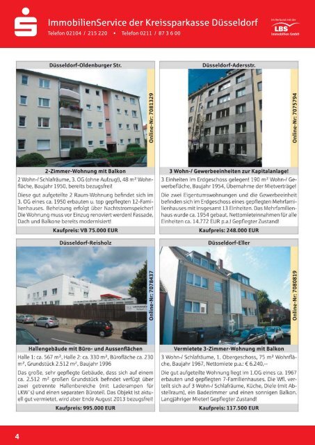 Ausgabe I / 2013 - Stadt-Sparkasse Solingen