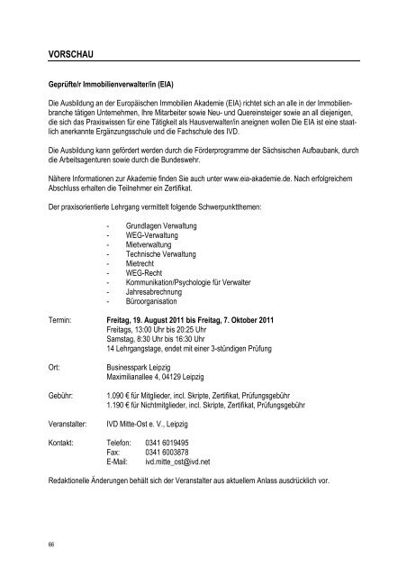 Seminarprogramm April bis Semptember komplett - RDM ...