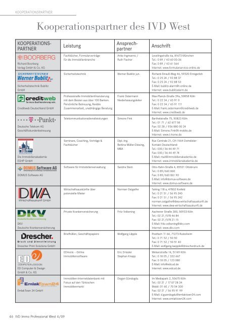 Immo West_4-09 - DIESE GMBH