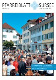 Umschlag EFZ D 70 mm - Pfarrei Sursee