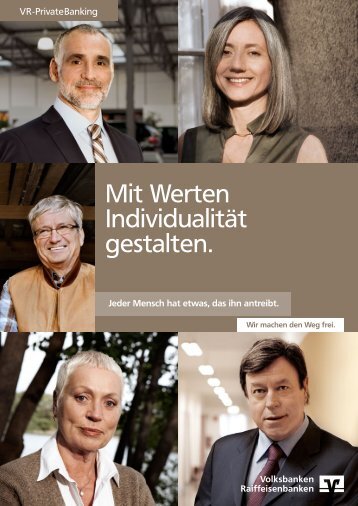 Mit Werten Individualität gestalten.