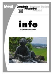 Info September 2010 - Gemeinde Neuenkirch