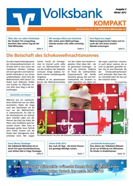 Ausgabe 03/2012 - Volksbank Mittweida eG