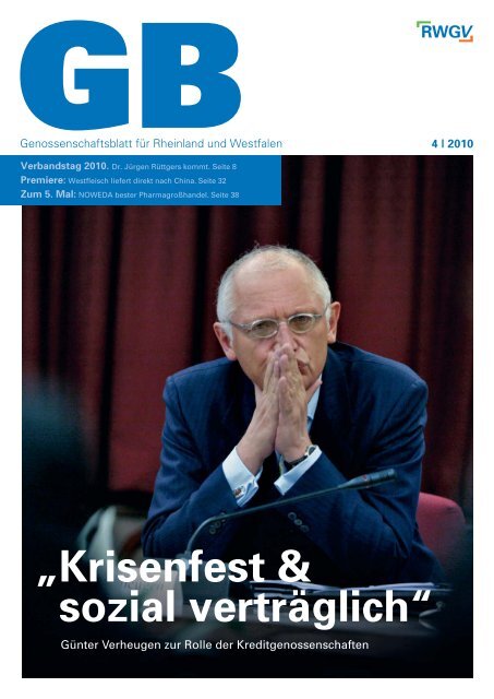 Genossenschaftsblatt 4/2010 - RWGV