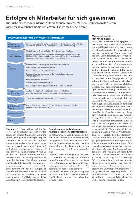 Genossenschaftsblatt 4/2010 - RWGV