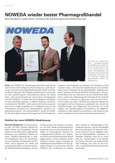 Genossenschaftsblatt 4/2010 - RWGV