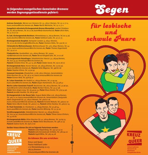 Flyer "Segen" (PDF) - Bremische Evangelische Kirche