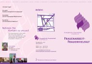 Flyer der Ev. Frauenarbeit in Bremen e. V - Bremische Evangelische ...