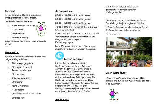 Flyer Kita Grambke (PDF) - Bremische Evangelische Kirche