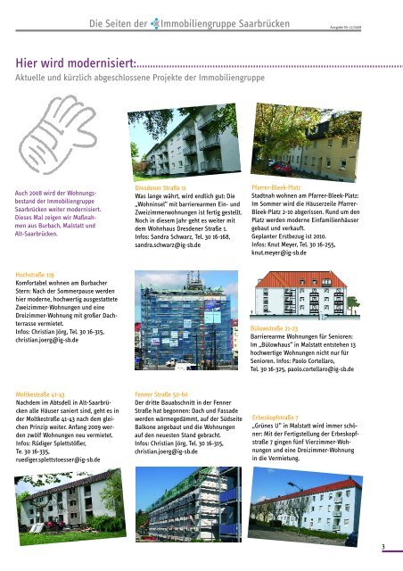 Kundenzeitung Gemietlich, Ausgabe 12 - Immobiliengruppe ...