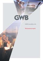 GWB Immobilien AG Wertpapierprospekt - 118000 AG