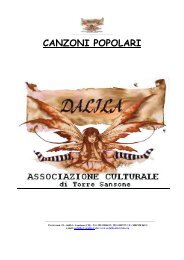 CANZONI POPOLARI