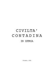 CIVILTA' CONTADINA - Circolo Istria