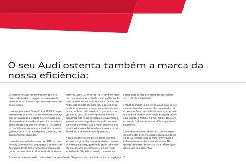 Download do catálogo (13 MB) - Audi Portugal