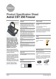 Astral CST 250 Fresnel - Ebzlighting.ch