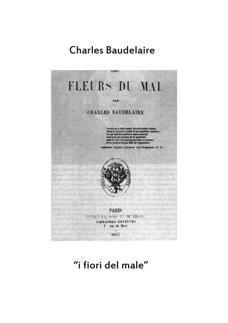 Charles Baudelaire - I fiori del male - Beneinst.it