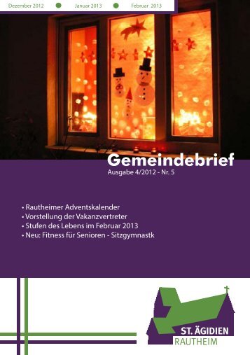 Gemeindebrief Nr. 4 2012 (Dez. - Feb.) - kirche-rautheim.de