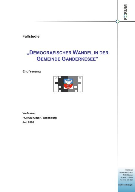 Fallstudien "Demografischer Wandel" - Landkreis Oldenburg