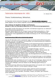 Technische Information Nr. 1001 - Ilzosurf