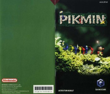 Pikmin - Nintendo GameCube - Manual - gamesdbase.com