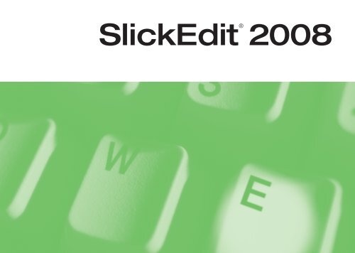 SlickEdit User Guide