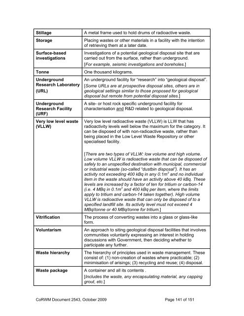 2009 Report to Government on National Research and