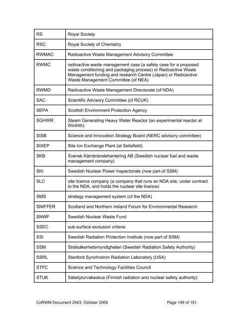 2009 Report to Government on National Research and