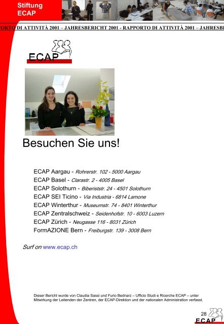 Stiftung ECAP
