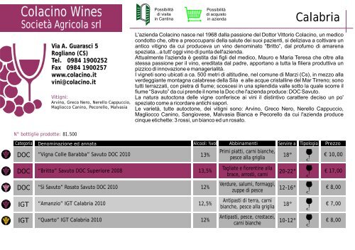 Guida ai Vini Eccellenti d'Italia - Tavola e gusto