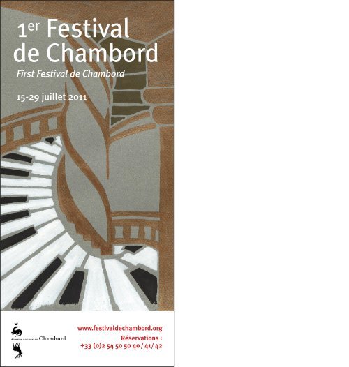 Brochure 1er festival de Chambord