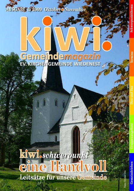 2 Ausgabe-3-2009kiwi.pdf - Evangelische Kirchengemeinde ...