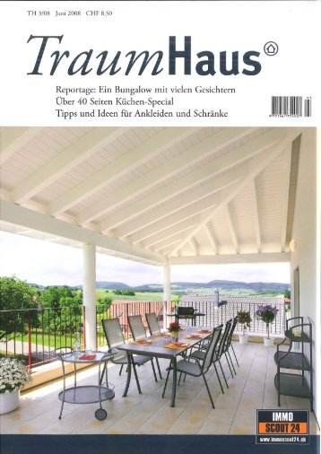 TraumHaus 6/2008 – CASCADA (PDF) - SWISSHAUS AG