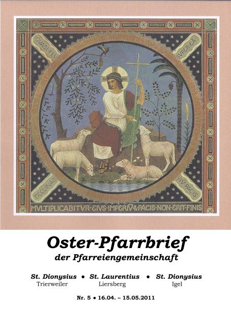 Oster-Pfarrbrief - pfarreiengemeinschaft-trierweiler.de