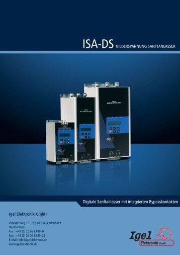 ISA-DS - Igel Electric