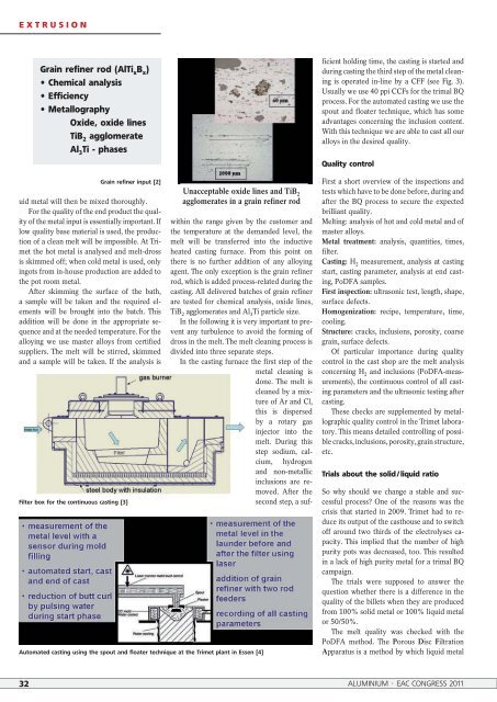 Influence of the natural aluminium oxide layer on ... - ALU-WEB.DE