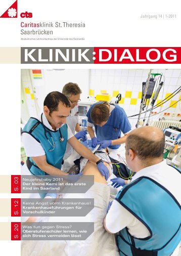 Klinik-Dialog Ausgabe 1/2011 - Caritasklinik St. Theresia