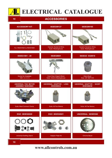 Electrical Catalogue - All Controls