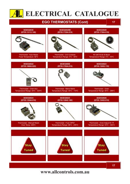 Electrical Catalogue - All Controls