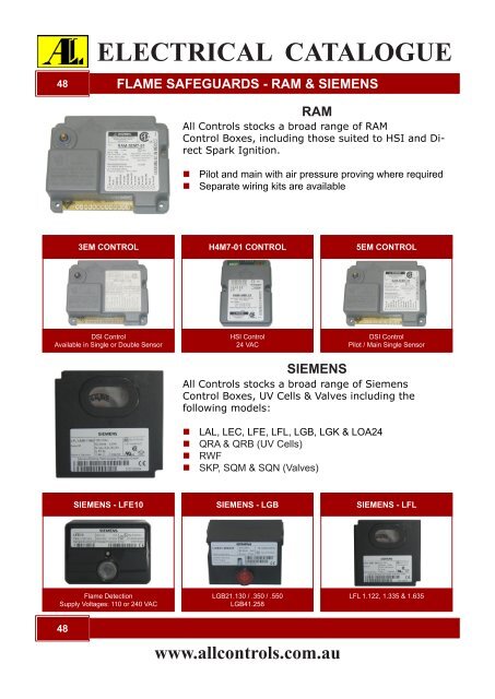 Electrical Catalogue - All Controls