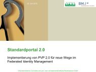 Standardportal 2.0 - Übersichtsseite aller e-Government Konferenzen